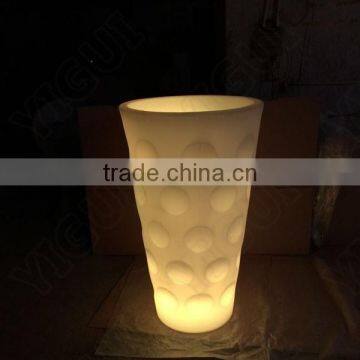 hot sale waterproof and high Square Column led Flower pots