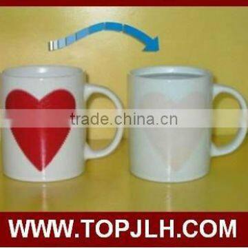 Promotional Gitem White Coated Ceramic White Blank Sublimation Mug photo-4