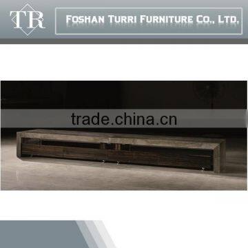 Luxury Long Wooden TV Stand With Luxury Marble Top photo-3