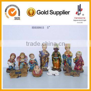 5 Inch Resin Religious Items China Christmas Nativity photo-2