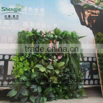 ODM or OEM artificial plants wall in factory,fake green wall