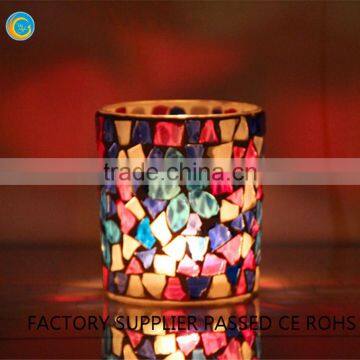 Wholesale Mosaic Candle Holders Centerpiece for Wedding photo-4