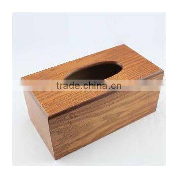 custom order high quality bar use wooden tissuebox paper box