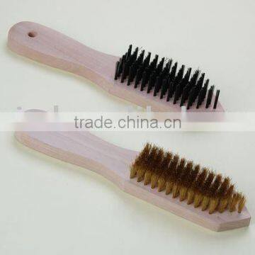 wooden handle brush