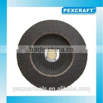 Calcined Aluminum Oxide Abrasive Flap Disc With Plastic Backing