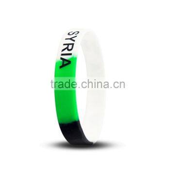 Syria Products/ Bracelet/ Flag Map Wristband/Syria Flag Silicone Bracelet/Free Syria Products