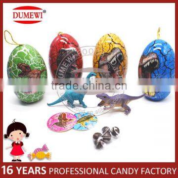 Chocolate Peanut Candy With Dinosaur Toys in Surprise Dinosaur Egg Toy Candy photo-2