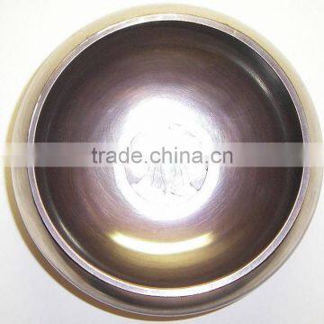 High Quality Handmade in Nepal Tibetan Calendar Meditation Singing Bowl photo-5