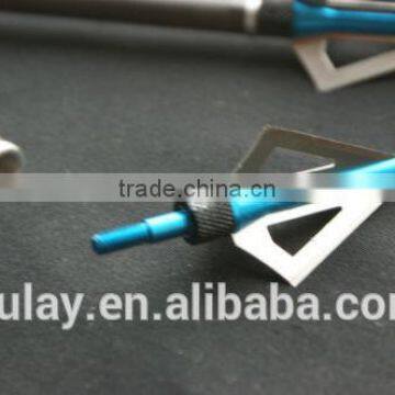 Carbon Arrows Spine 400 With Hunting 100gr Broadheads photo-2