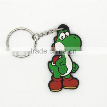 Special Personalized 3d Design Silicone Eco-friendly Rubber Keychain Mario for Craft Art Gifts photo-5