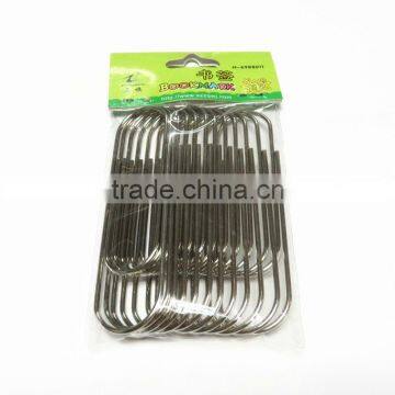 Silver Paper Clips Office Supplies Chinese Paper Clips Factory and Stationery Manufacture