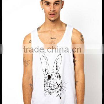 Custom Silk Screen Printed Tank Top