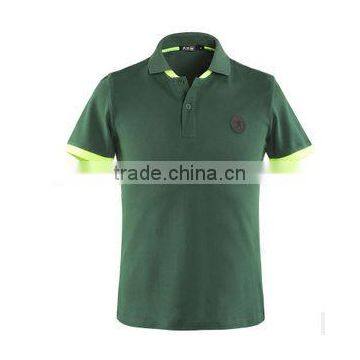 men formal polo shirts,cotton/polyester spandex 160gsm, jersey, solid colour men polo shirts