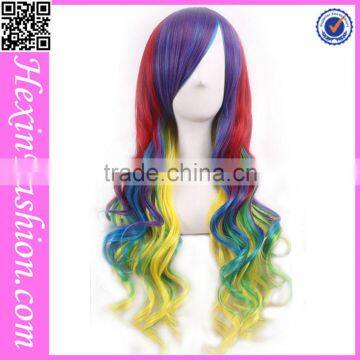 Lover-beauty 68 CM Light Green Gradient Doll Wig photo-6