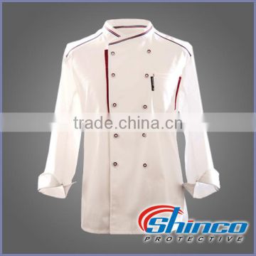 Wholesale cotton polyester restaurant uniform designs