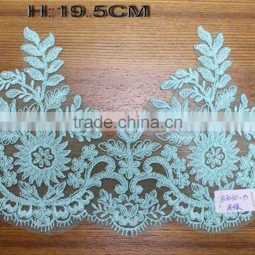 New product 2017 heavy lace trim manufactured in China