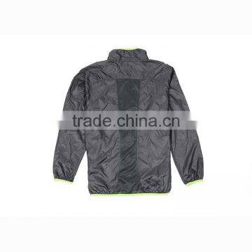 New Style Men's Wholesale Breathable Cheap Red Plain Waterproof Windbreaker Jacket photo-4