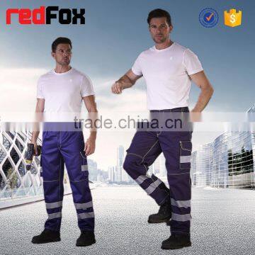 multi pockets workwear hi vis safety cargo pants