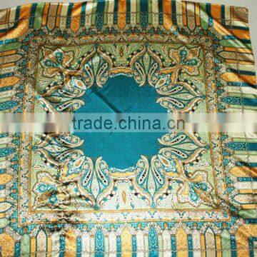 100% silk satin scarves for ladies