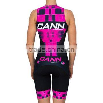 Quick Dry Sleeveless Swimming Running Cycling Tri Suit photo-2