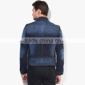 Wholesale Winter Mens Denim Jacket for Outdoor of Good Quality photo-3