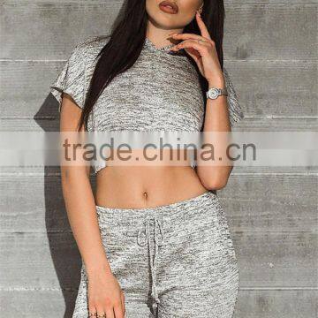 MGOO Custom Made Grey Marel Slit Hoodies Crop Tops Marvel Jersey Plain Hoodies Sleeveless Summer Shirts photo-5