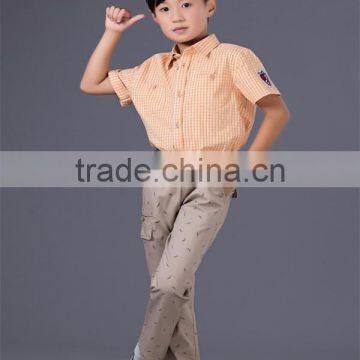 boys fashion trousers boys casual trousers 100% cotton kids trousers