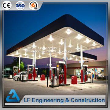 Long Span Frame Building Design Petrol Station photo-4