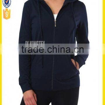 Woman Fitness Wholesale Zip Up Run Hoodies Custom Fleece Gym Hoodies photo-6