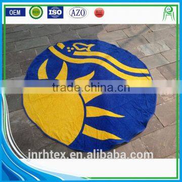 Carton Printing Design Round Beach Towels Wholesale photo-5