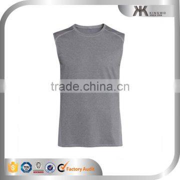 Hot Sale Sports Vest Plain Breathable Quick Dry Mens Tank Top photo-2
