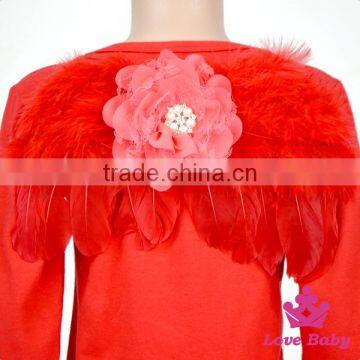 Cute Kids Hair Accessory Pink Flower Rose Wedding Newborn Baby Girl Thin Headband photo-5