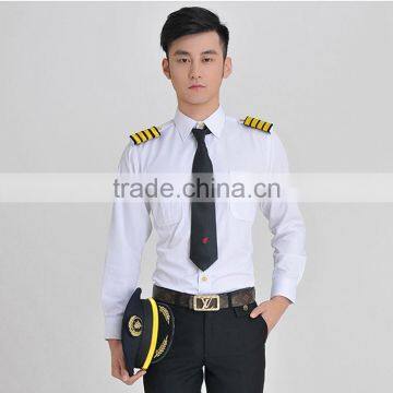 2015 OEM Custom Alibaba China Manufacture Uniform Shirts for Pilot