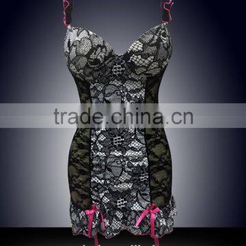 mini nightwear lace babydoll