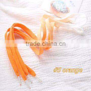 52" Grey Tie Dry Laces~Gradient Rainbow Color Shoelaces~100% Polyester Printing Laces For Sneakers~Retail Packaging photo-5