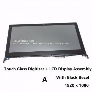 New Touch Glass Digitizer + LCD Display Assembly + Bezel N140BGE-EB3 LP140WF3-SPL1 For Lenovo Flex 2 14 20404 Flex 2 14D photo-3