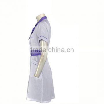 ISO9001 BSCI 2015 OEM Design Wholesale Hospital Uniform Lab Coat Nurse Uniform Dress photo-4