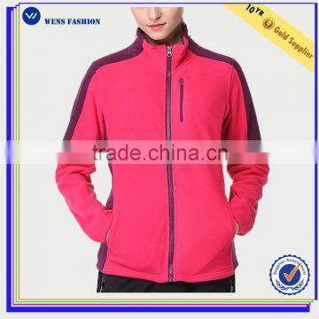 Factory Wholesale Custom Athletic Clothing Full Zip Sweatshirt Women Jacket