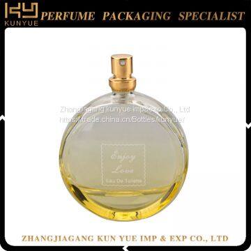 Good Quality 100ml Empty Glass Bottle,Glass Spray Perfume Bottle,Glass Bottle Cosmetic With Gold Cap photo-3