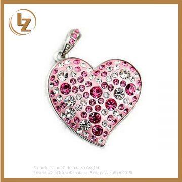 Diamond Heart Type USB Flash Drives USB 2.0 Pen Drive 32GB/16GB/8GB/4GB Pendrives U Disk photo-2