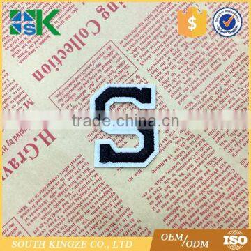 Black Letters A-Z Embroidered Motif Applique Iron On Patches Patch Sew Clothing photo-6