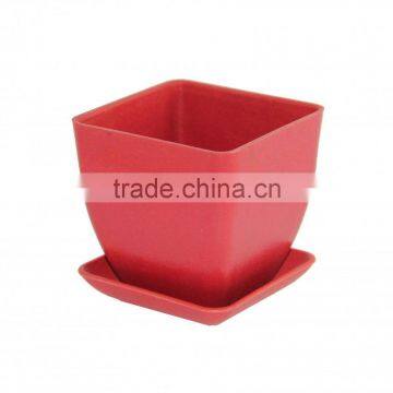 Flower Pot Biodegradable Plastic Flower Pot photo-2