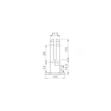 Glass Pool Fencing Spigot photo-2