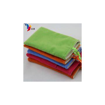 Wholesale colorful velvet drawstring bag