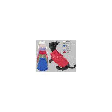 Warm Winter Dog Coats Vests Nylon White or Purple Color for Boston Terrier