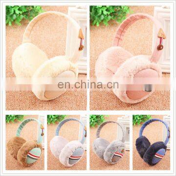 Wholesale stylish plush winter ear muff