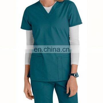 Europe Fashionable Medical Nurse Scrub Uniform Suit Design