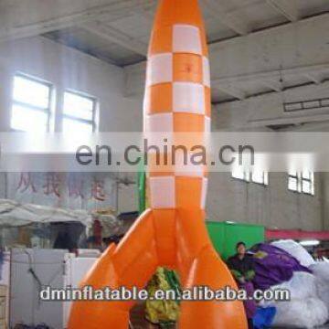 Factory pvc inflatable rockets YP-17