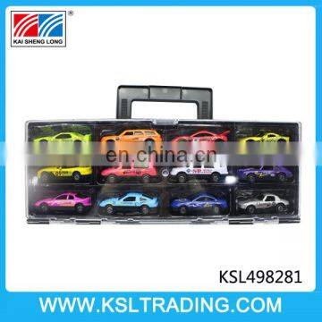 Popular 12pcs diecast car model toy for children