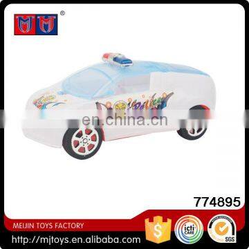 Meijin cheap Toy kids Pull String Car with light style for wholesale